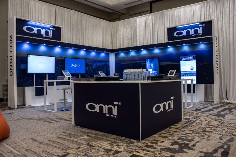 Onni Group - 20×10 commercial booth in Condo Sales event at the Marriot Parq Vancouver.
